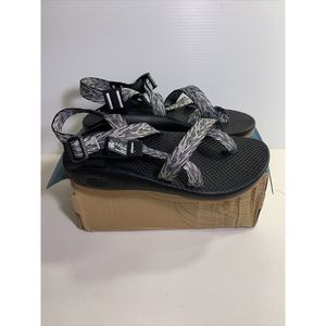 Chaco Black and White Sandals